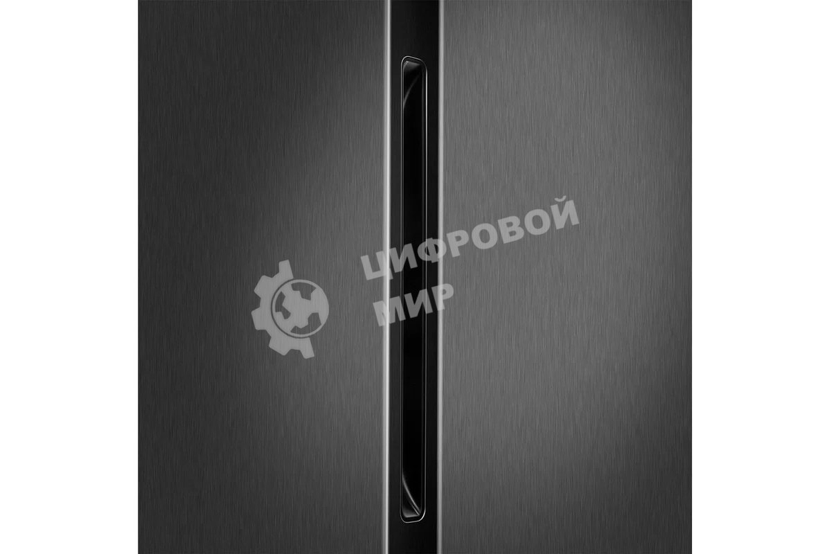 Холодильник Maunfeld MFF177NFSE нержавеющая сталь двухкамерный 263/170л морозилка сбоку, No Frost, Side by Side