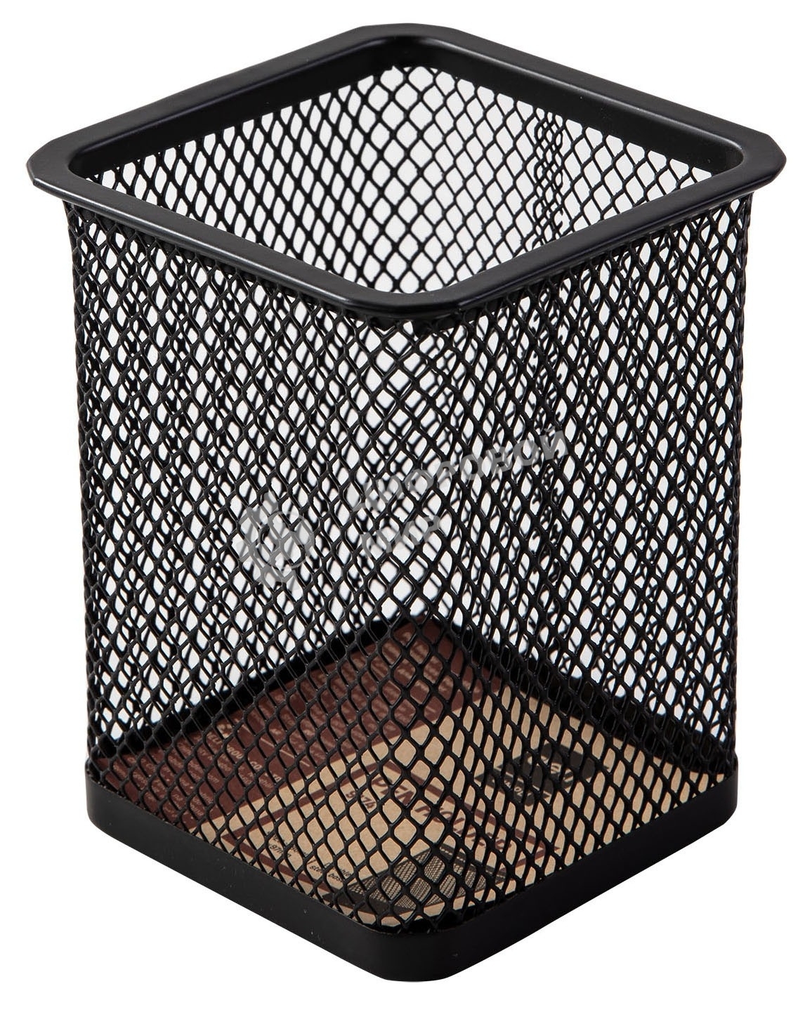 Подставка Deli E9174 для письменных принадлежностей, черный, металл, сетка