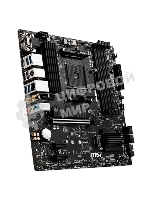 Материнская плата MSI B550M PRO-VDH WIFI, AM4, AMD B550, 4xDDR4, 4xSATA, 2xM.2, 1xPCIe 4.0 x16, 2xPCIe x1, 1xDisplayPort, 1xHDMI, 1xVGA, 1x 1Gb LAN, 2xUSB 2.0, 4xUSB 3.2 Gen 1, 3x3.5 мм, 7.1, mATX