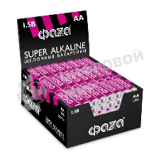 Элемент питания алкалиновый AA/LR6 1.2В Super Alkaline box-96 (уп.96шт) ФАZА 2854643