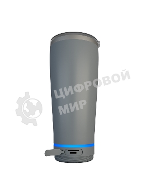Термокружка с портативной колонкой Soundmax SM-TC001 серый