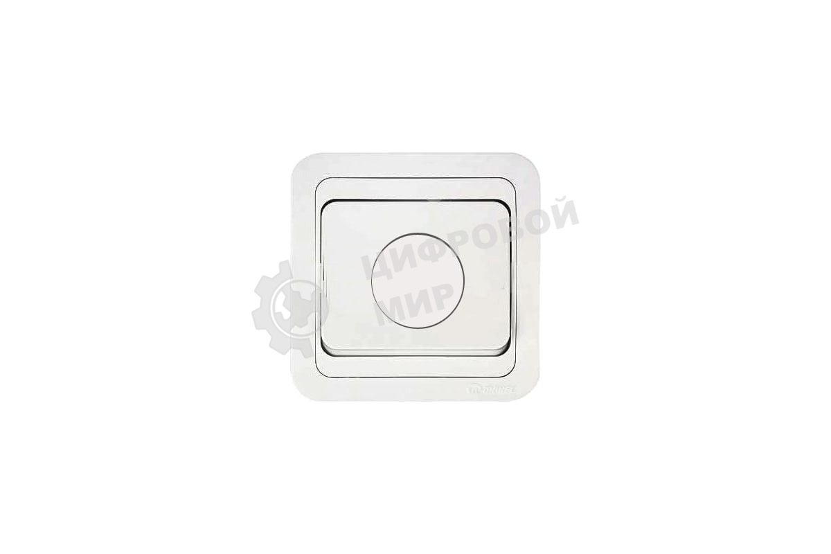 Светорегулятор (диммер) Makel Mimoza с/у белый