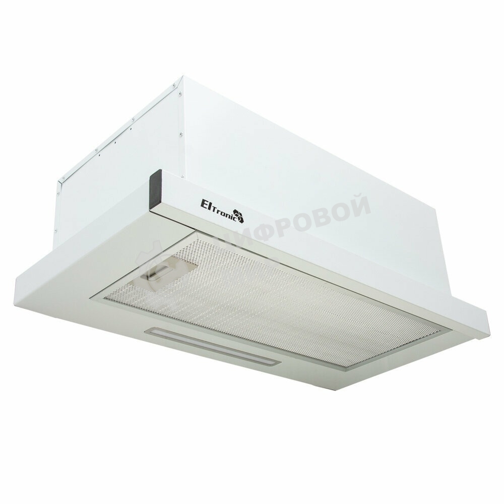 Вытяжка кухонная Eltronic телескопическая (77-15) белая