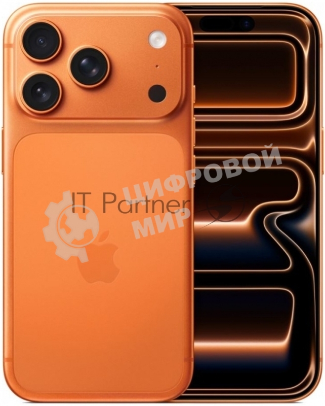 Смартфон Apple iPhone 17 Pro A3523 12Gb, 512Gb, оранжевый