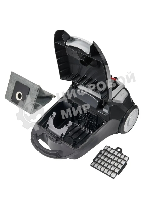 Пылесос IDEAL VC-2000 черный, 450/2000 Вт, уборка сухая, пылесборник мешок 2,3 л