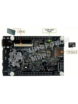 Одноплатный компьютер Myir MYS-4378-100-C-S TI AM437x, 512MB DDR3 SDRAM, 4Gb eMMC Flash