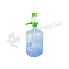 Помпа для 19л бутыли Energy EN-005 механический, белый/зеленый