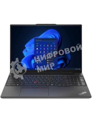 Ноутбук Lenovo ThinkBook E16 Gen 2 черный AMD Ryzen 7 7735HS 3200MHz/16
