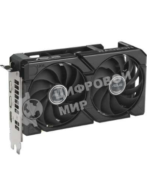 Видеокарта Asus PCI-E 5.0 DUAL-RX9060XT-8G AMD Radeon RX 9060XT 8Gb 128bit GDDR6 2550/20000 HDMIx1 DPx2 HDCP Ret