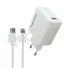 Сетевое зарядное устройство MORE CHOICE (4610196408922) NC60i, белый