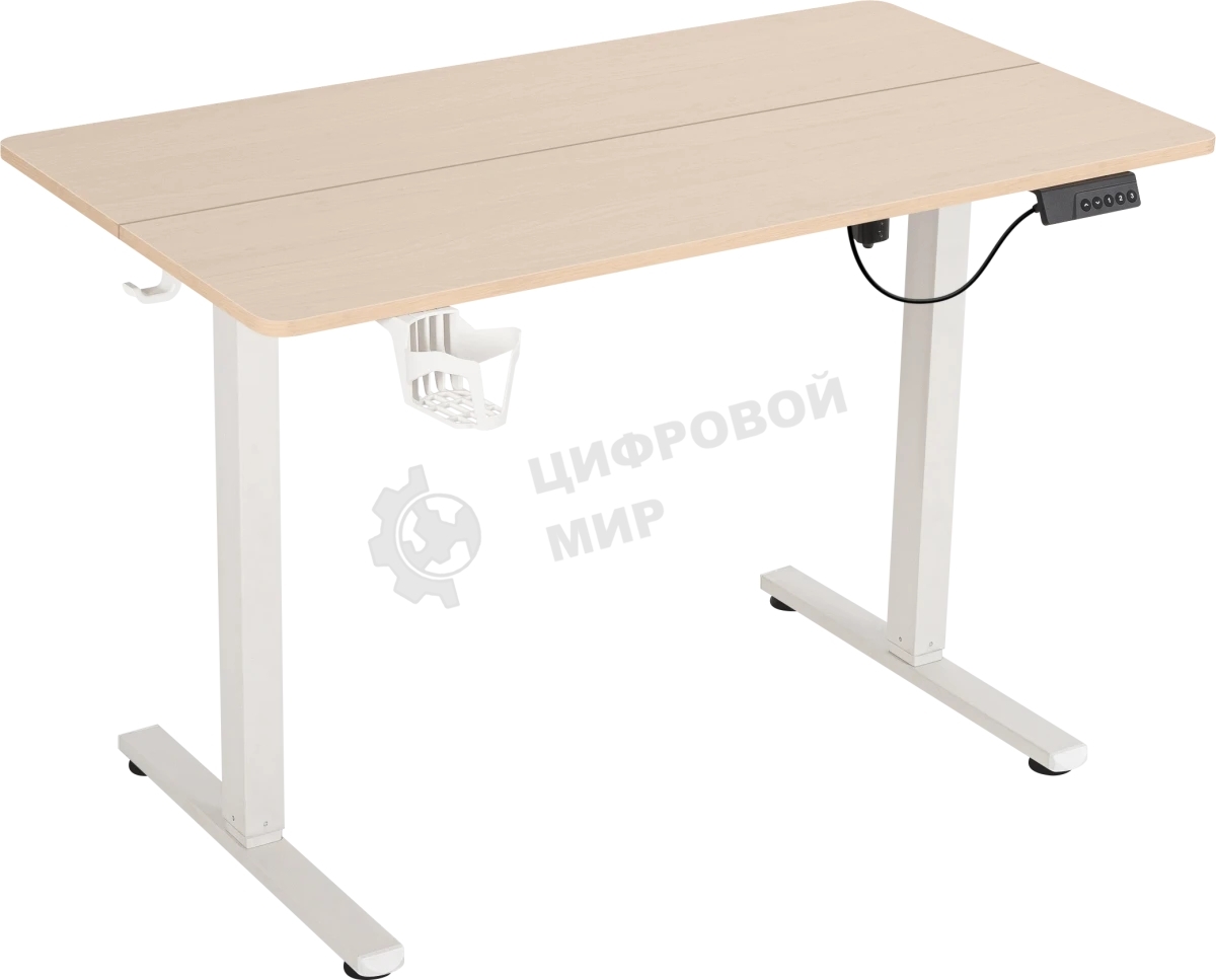 Стол игровой Defender Lumus дуб, 110x60, высота 70-115 см 1