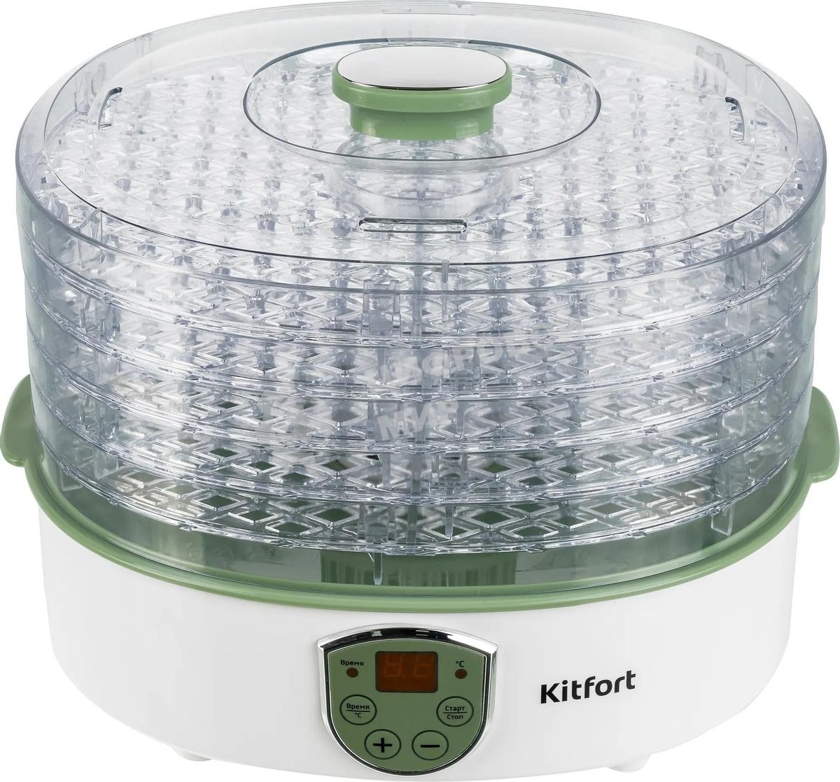 Сушка для фруктов и овощей Kitfort KT-1902 5под. 250Вт белый