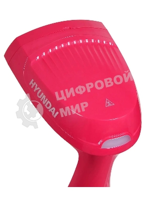 Отпариватель Hyundai H-HS02123 белый/вишневый, 1650 Вт, 28 г/мин, 300 мл