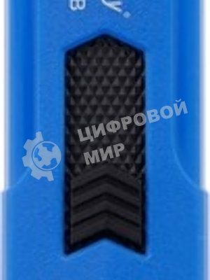 Флешка USB Smartbuy STREAM Blue (SB8GbST-B), 8Gb, USB 2.0, R/W 25/15, синий/черный