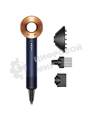 Фен Dyson Supersonic HD07 Prussian Blue/Copper синий/медный, 1600 Вт