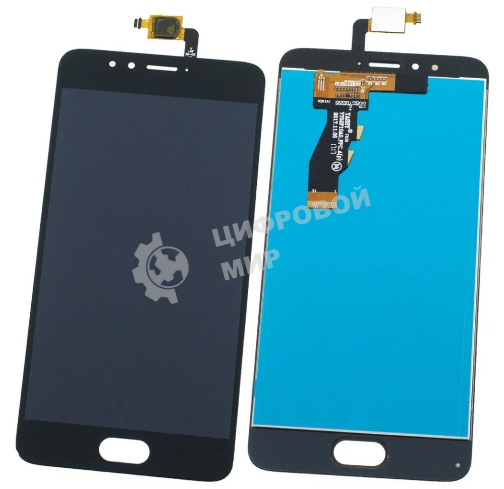 Дисплей для Meizu M5s, черный