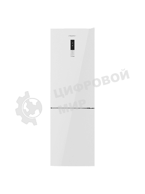 Холодильник Maunfeld MFF185NFW10 белый двухкамерный инвертор 240/100л морозилка снизу, No Frost