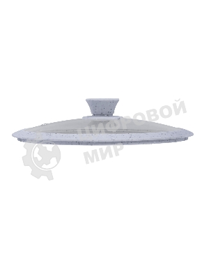 Крышка стеклянная Maunfeld TRINITY MGL28SMLG с силиконовым ободком и ручкой, 28 см
