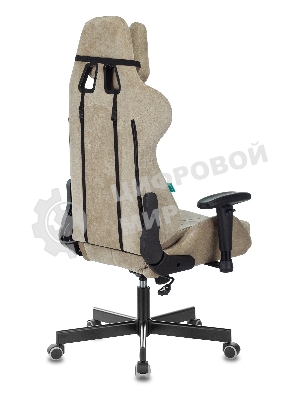 Кресло Бюрократ VIKING KNIGHT LT21 FABRIC песочный, ткань, 120 кг, механизм качания