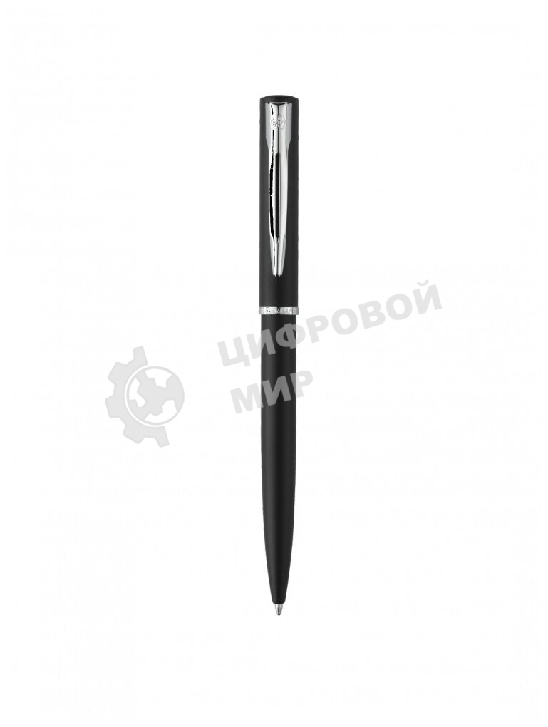 Ручка шариковая Waterman Graduate Allure (CW2068192) LaqBlack CT, M, синие чернила, подарочная коробка