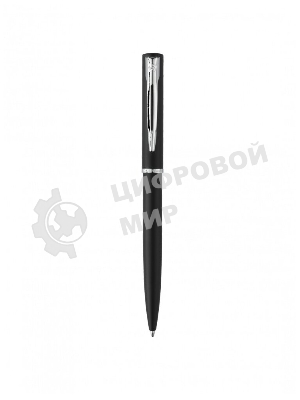 Ручка шариковая Waterman Graduate Allure (CW2068192) LaqBlack CT, M, синие чернила, подарочная коробка