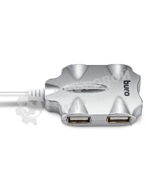 USB-концентратор Buro BU-HUB4-0.5-U2.0-Candy, USB 2.0, USB 4 порта, USB