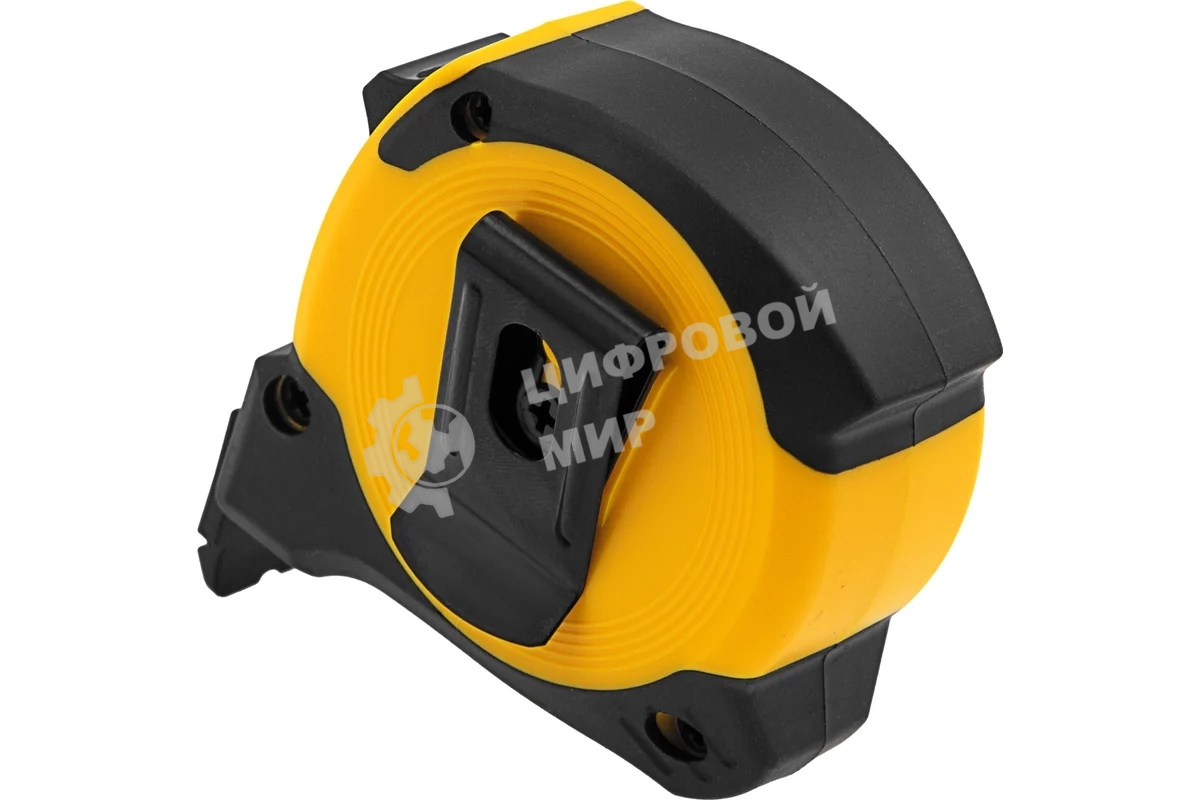 Рулетка Denzel 3м х 16мм, двухкомп. корпус, магнитный обрезиненный зацеп