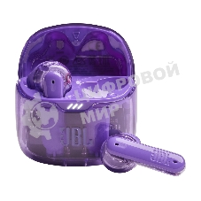 Наушники TWS JBL Tune Flex Ghost фиолетовый, вкладыши/внутриканальные (трансформер), Bluetooth, активное шумоподавление