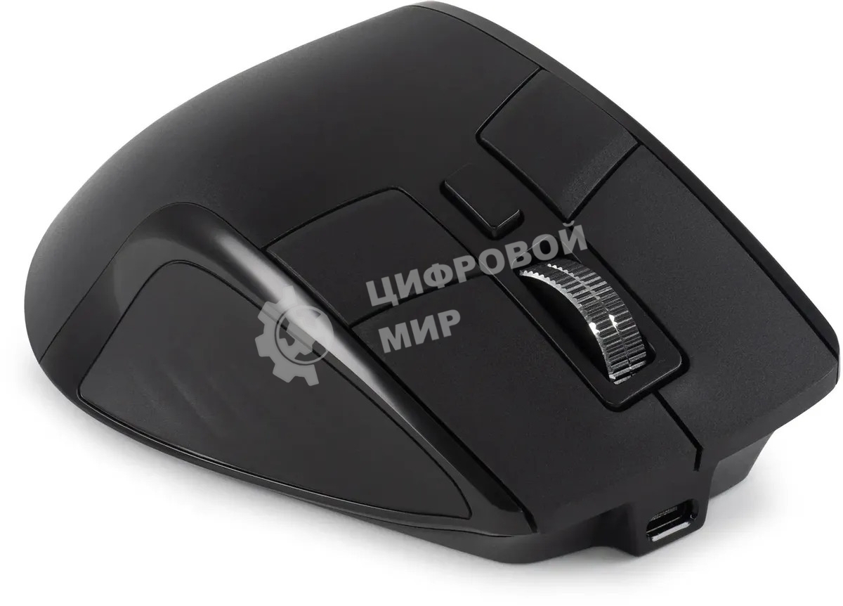 Мышь беспроводная Oklick 502MW черный, 2400 dpi, радиоканал, Bluetooth, USB, кнопки - 9