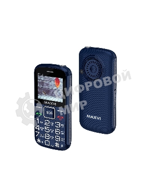 Мобильный телефон Maxvi B5ds up синий