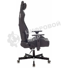 Кресло Knight OUTRIDER черный, экокожа, 120 кг, механизм качания