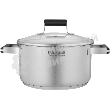 Кастрюля Rondell Bayoneta RDS-1808 5.1 л. d=24 см (с крышкой) стальной