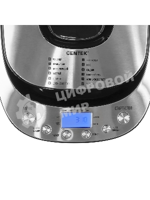 Хлебопечка Centek CT-1418 (сталь)