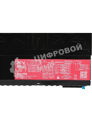 Автомагнитола ACV AVS-1719B, 1 DIN, Bluetooth, USB Type-A, AUX