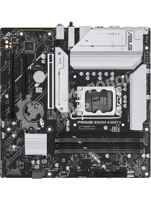 Материнская плата Asus PRIME B760M-A WIFI II Soc-1700 Intel B760 4xDDR5 mATX AC`97 8ch(7.1) 2.5Gg RAID+HDMI+DP