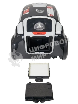 Пылесос IDEAL VC-2000 черный, 450/2000 Вт, уборка сухая, пылесборник мешок 2,3 л