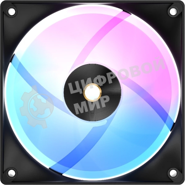 Вентилятор для корпуса Ocypus Delta F12 BK ARGb черный 120мм 2000rpm 4-pin