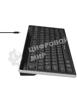 Клавиатура беспроводная A4Tech Fstyler FBX70C, USB, Bluetooth/Радиоканал, черный
