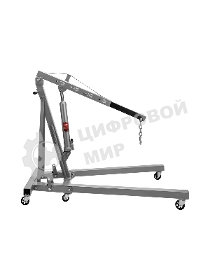 Кран гидравлический Matrix 2 т, h подъема 25–2382 мм, складной