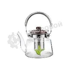 Заварочный чайник LARA LR06-13 1,4 л боросиликатное стекло