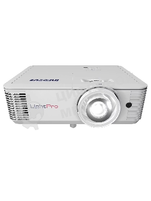 Проектор InFocus IN0046ST DLP, WXGA, 4300 lm, 30 000:1, 0.521:1, 2xHDMI 1.4, VGA in/out, Composite Video, 3.5мм in/out, USB-A, RS-232, RJ-45, лампа 15 000ч.(ECO mode), 10W, 27дБ, 2,9 кг, PJ-Link, БЕЛЫЙ