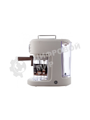 Кофеварка BRAYER BR1108, 1300 Вт, 15 бар, автомат.капучин, резерв 1,5л, резер.д.молока 0,5 л