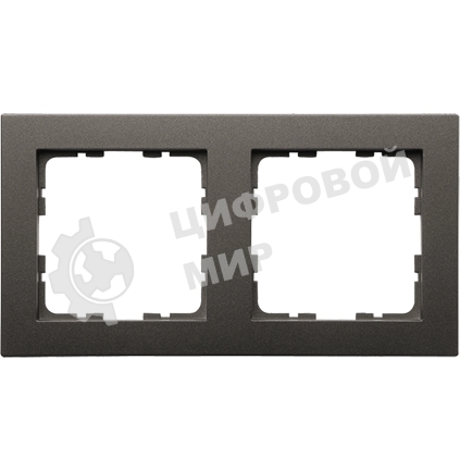 Рамка Jasmart 2-м G-Classic мокко