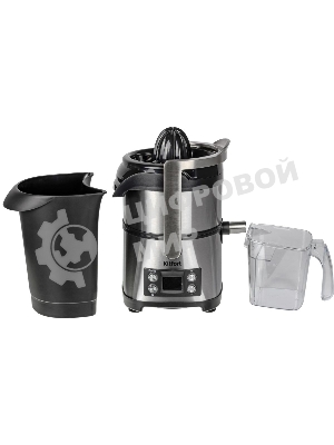 Кухонный комбайн Kitfort KT-1395 800Вт серебристый/черный