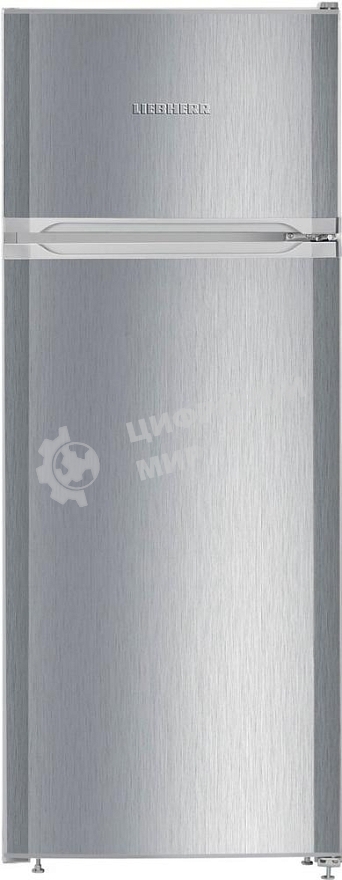 Холодильник Liebherr CTELE 2531-26 001 серебристый двухкамерный 189/44л морозилка сверху