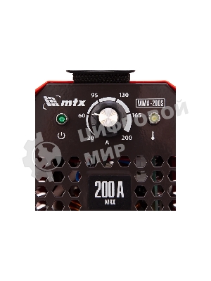 Инверторный аппарат дуговой сварки MTX MMA-180S, 180 А, ПВ60%, диам.эл. 1,6-4,0 мм