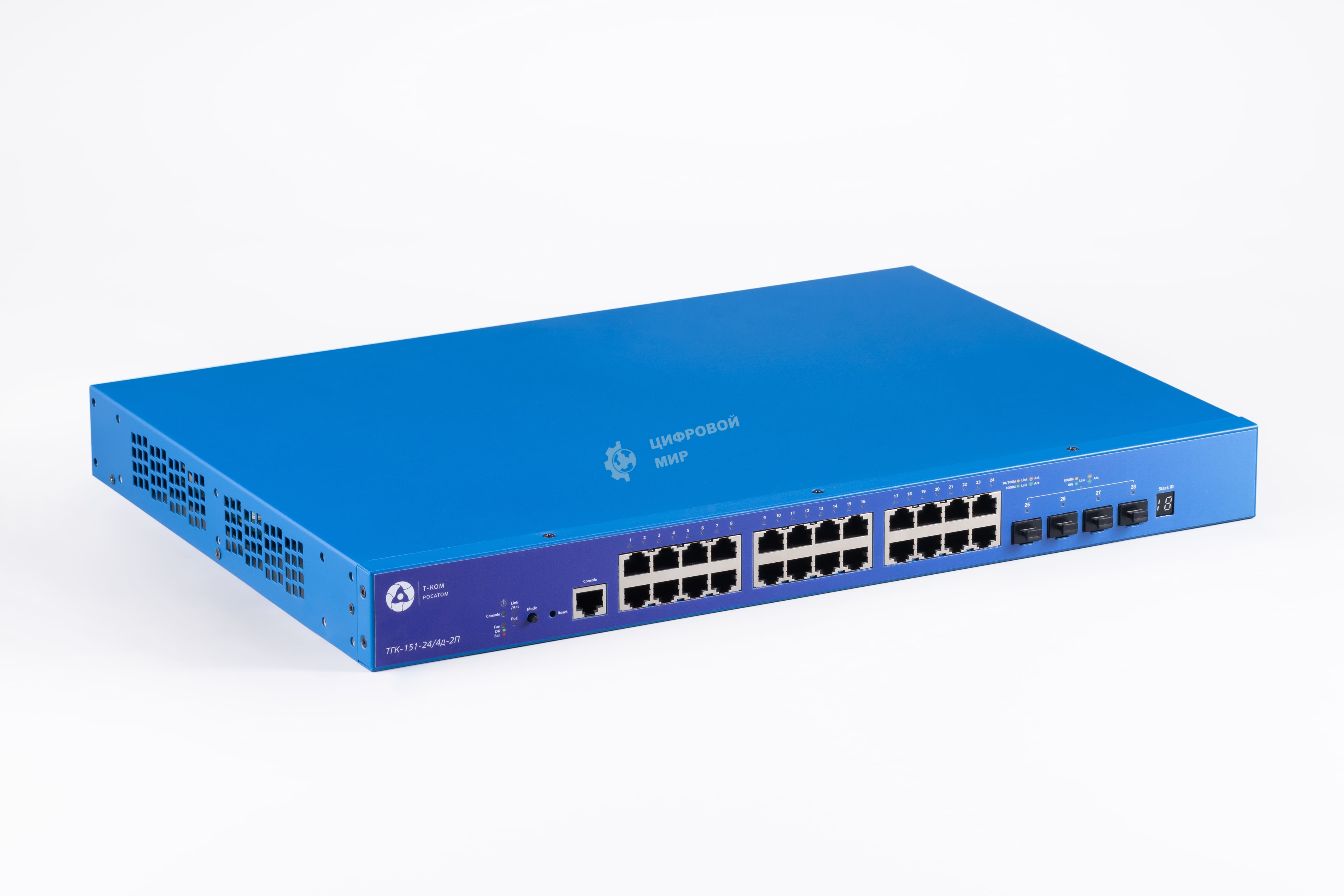 Коммутатор Т-Ком ТГК-151-24/4Д-2П 24x1 Гбит/с настраиваемый