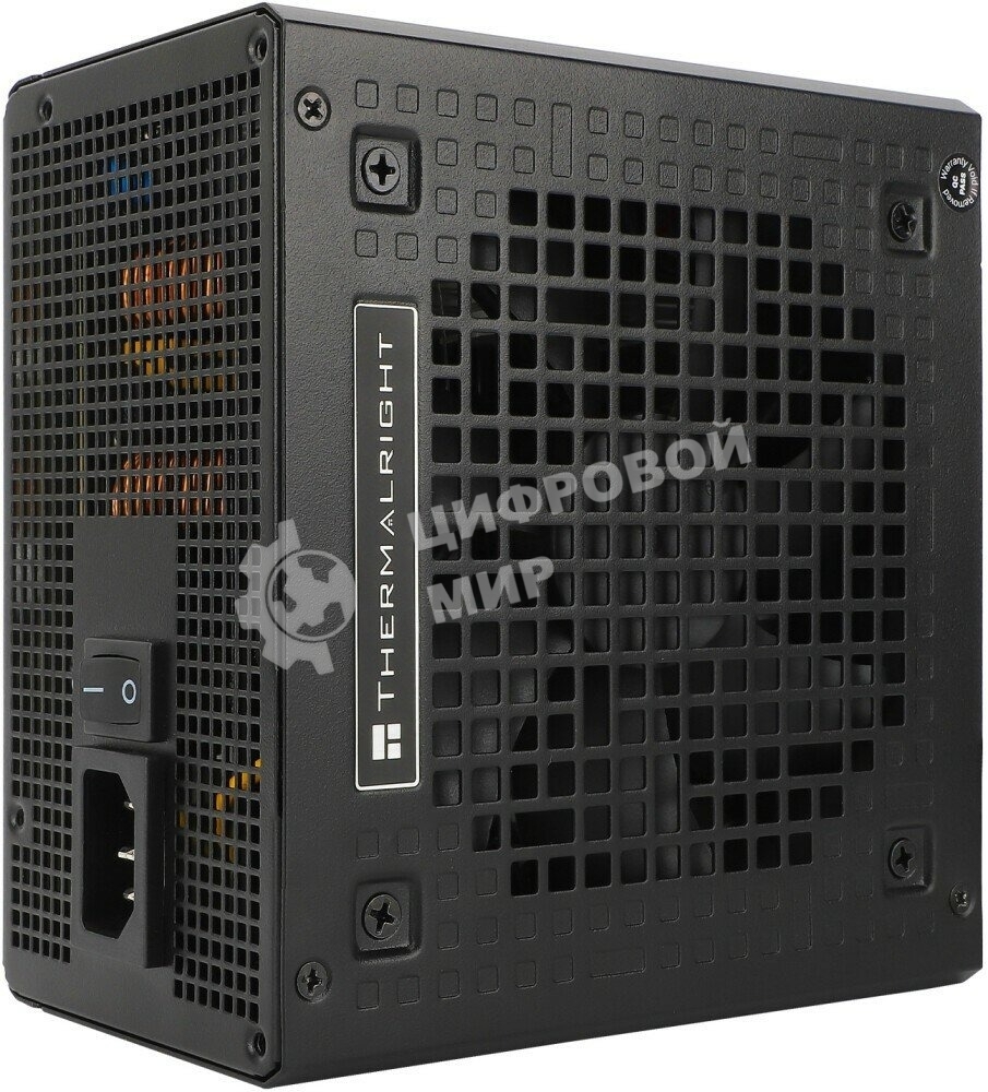 Блок питания Thermalright TR-TB750S, 750W 80 PLUS Bronze, (ATX, 3, PCIe 5.0, Non-modular, 1x24(20+4)pin 550мм, 1xCPU*2 8(4+4)pin 600+150мм, 1xPCIe*2 8(6+2)pin 500+150мм, 1x12VHPWR PCIe 5.0 12+4pin 600мм, 1xSATA*3+MOLEX4pin*1 400+150+150+150мм, 1xSATA*2+MOLEX4pin*2 400+150+150+150мм, Active, 120x120мм, 150x140x86mm, APFC, )