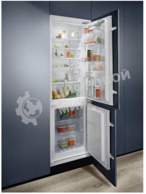 Встраиваемый холодильник Electrolux ENT6NE18S белый, 2-хкамерн., 195/62 л., морозилка снизу, No Frost