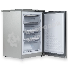 Морозильная камера Бирюса M514 металлик 110л, 4 ящика